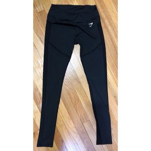 Gymshark Simply Mesh Black Leggings - M